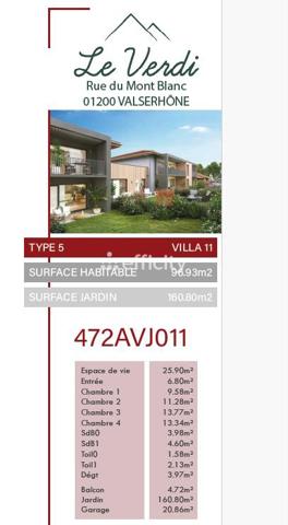 Maison 5 pièces - 97 m²