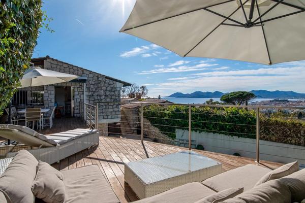 Villa d’exception située dans le prestigieux quartier de la Californie, au sein d’un domaine privé sécurisé et paysager