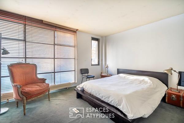 Loft avec verrière zénithale et rooftop