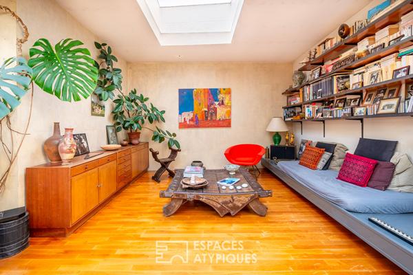 Loft avec verrière zénithale et rooftop