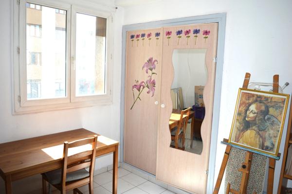 Marseille : Chartreux/Conseil Départemental T3 64m2 2éme étage Ascenseur,