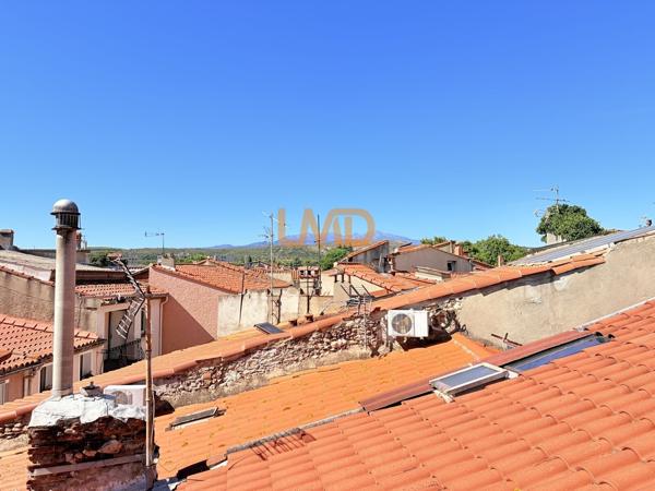 Maison de village 105 m2 T5 avec terrasse à Thuir