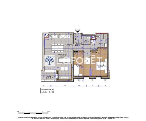 Achat appartement Bois-Guillaume - 3 pièce(s) - 64 m² - 285 000 €