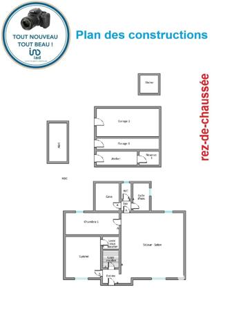 Maison à vendre 4 pièces 112 m² Vierzon