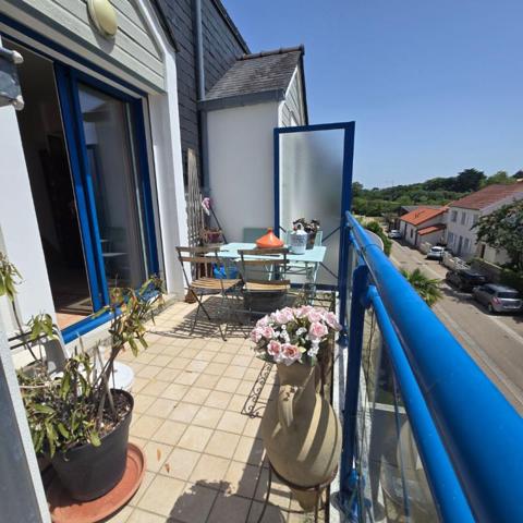 Pornic proche Centre -Appartement Duplex 3 chambres + parking privé