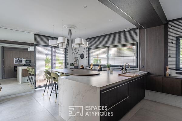 Maison d’architecte avec piscine en coeur de ville