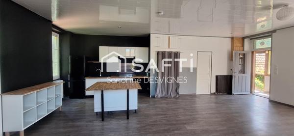 Maison 2 ch + studio indép. et dépendances