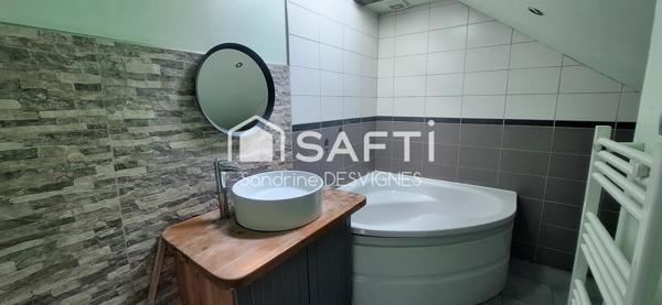 Maison 2 ch + studio indép. et dépendances