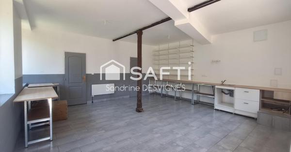 Maison 2 ch + studio indép. et dépendances