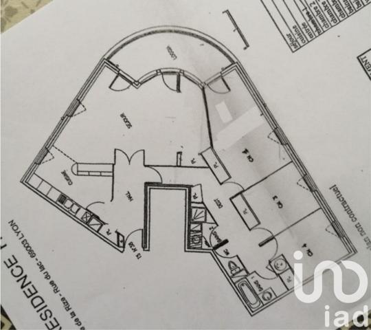 Appartement à vendre 4 pièces 100 m² Lyon 3