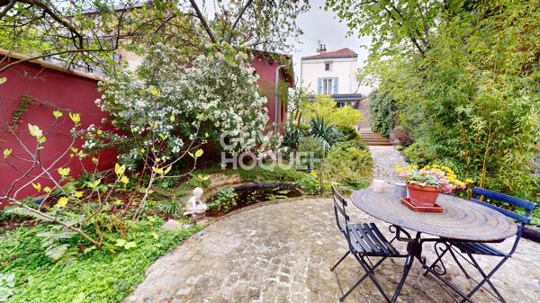 MAISON M6 - CENTRE VILLE DE ROMAINVILLE - CHARME DE L'ANCIEN - SANS TRAVAUX - AVEC PARKING ET JARDIN