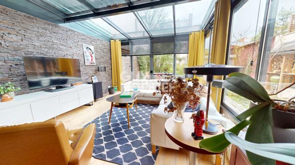 MAISON M6 - CENTRE VILLE DE ROMAINVILLE - CHARME DE L'ANCIEN - SANS TRAVAUX - AVEC PARKING ET JARDIN