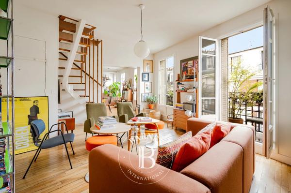 Paris 18ème, Appartement 4 Chambres -  126 m² à vendre