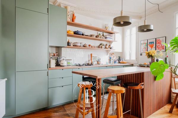 Paris 18ème, Appartement 4 Chambres -  126 m² à vendre