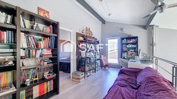 Villa contemporaine 4 faces plain-pied mezzanine