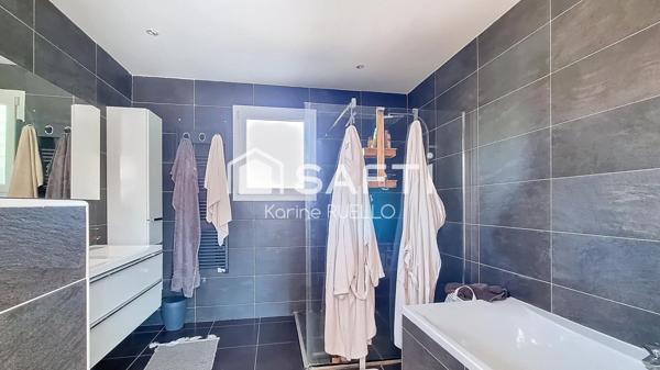 Villa contemporaine 4 faces plain-pied mezzanine