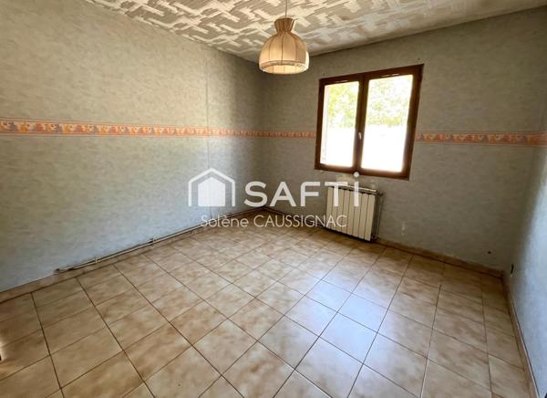 Maison 3 chambres, quartier calme, limite Alès