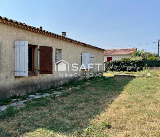 Maison 3 chambres, quartier calme, limite Alès