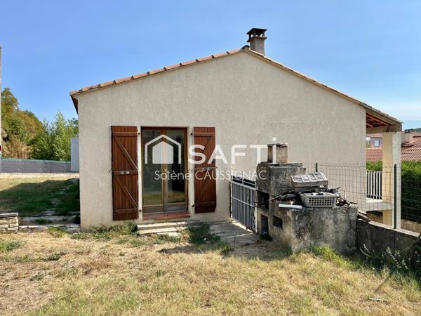 Maison 3 chambres, quartier calme, limite Alès