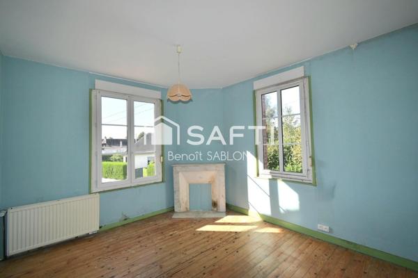 Maison, 4 chambres, 2 garages, terrasse, jardin