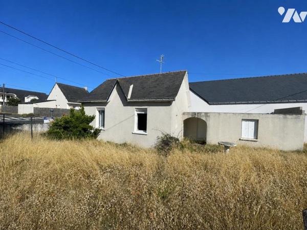 LA TURBALLE (1km du PORT 50 mètres plage des Bretons MAISON 41m²  et garage 22m²  terrain 399m²