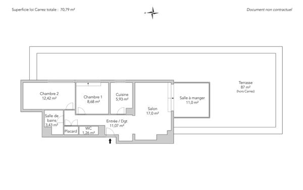 Appartement Paris 7 e - GROS CAILLOU