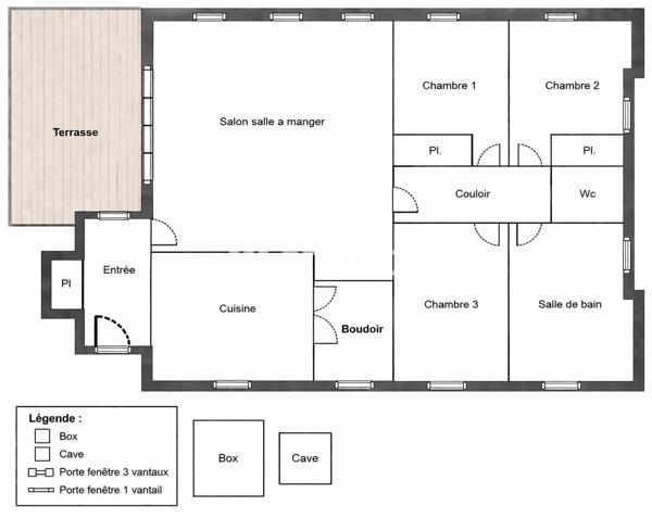 Appartement
         4 pièces
        - 89 m² 317 000 € *