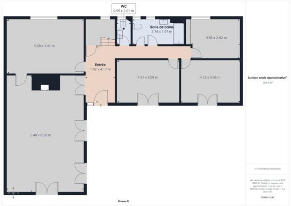 Maison à vendre  7 pièces - 200 m2 NOGENT LE ROI - 28