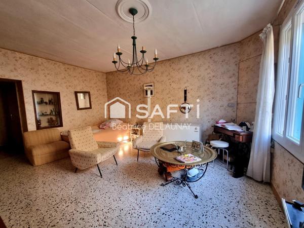 MAISON D'ENVIRON 95M2 AVEC COUR ET TOIT TERRASSE