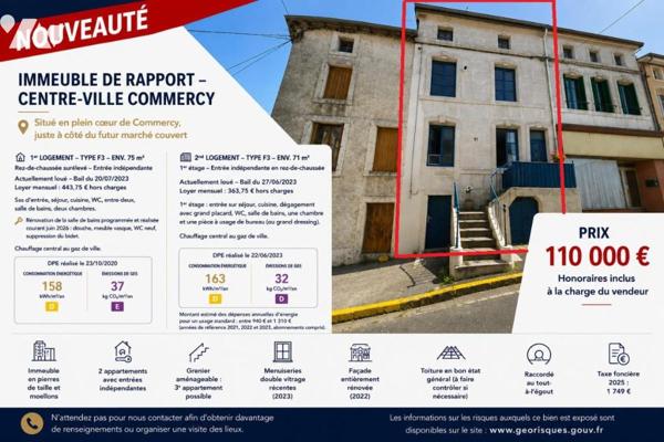 IMMEUBLE DE RAPPORT