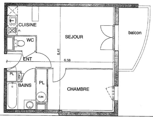 Appartement + stationnement