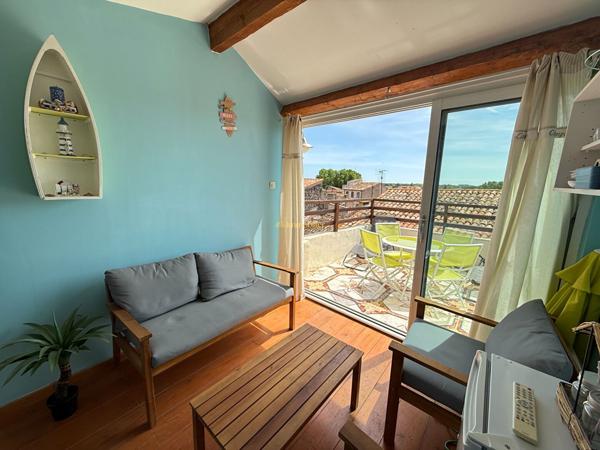 Agde, Maison de ville en pierre . Vue exceptionnelle depuis votre terrasse plein sud