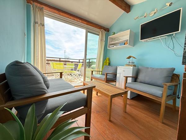 Agde, Maison de ville en pierre . Vue exceptionnelle depuis votre terrasse plein sud
