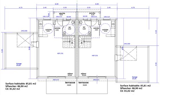 LAVERNOSE LACASSE (31410) - Maison neuve 86 m² – Projet 100 % personnalisable Lavernose-Lacasse (31410)