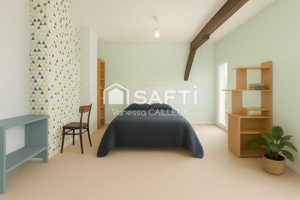 Maison tout confort 4 chambres, 6 pièces