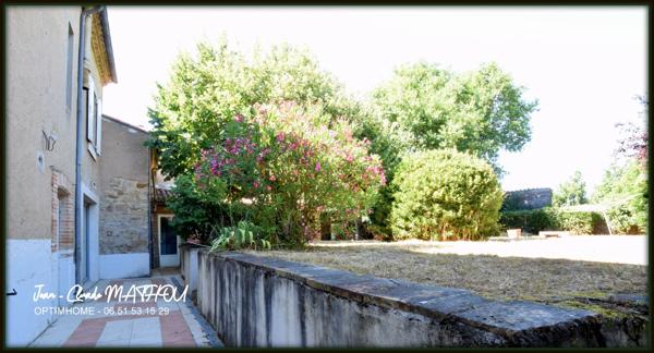 Deux maisons T4 et T3 - T7 210 m2 5 chambres avec garage et jardin abrité - 31250