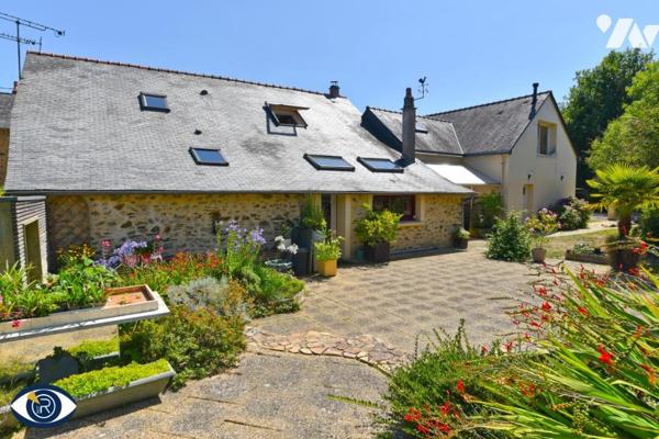Maison à vendre située en bordure de rivière à Montigné-le-Brillant