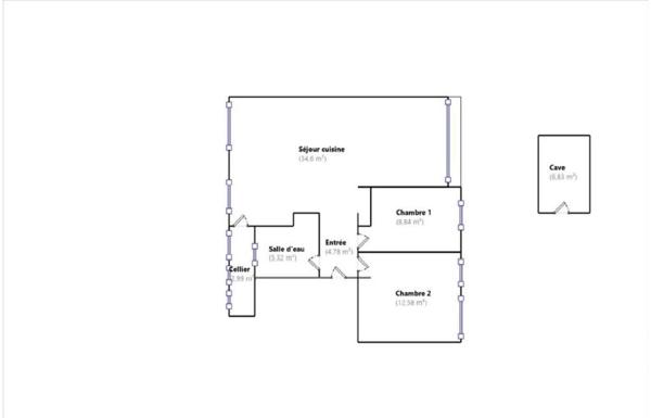 Appartement à vendre 4 pièces 68,82 m² Ermont