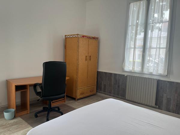 Colocation maison meublée avec jardin Saumur - proche université et gare
