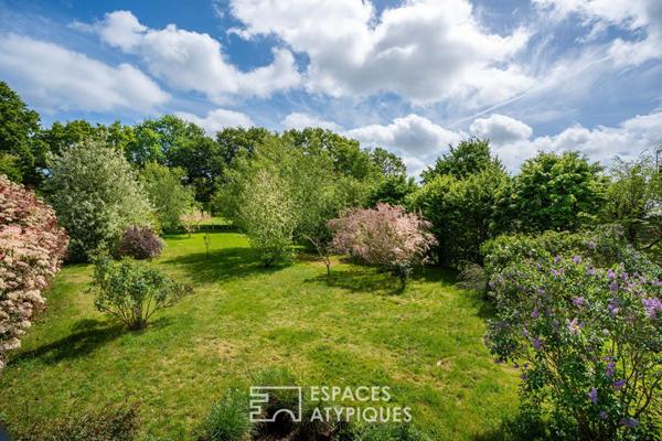 Villa contemporaine dans un écrin de verdure