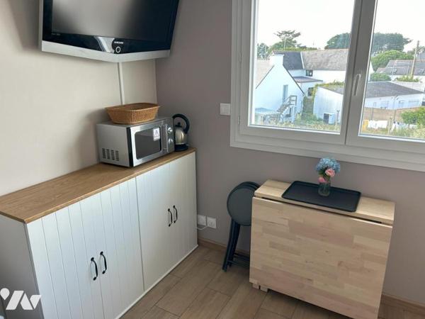 QUIBERON - Studio entièrement aménagé et équipé proche de la grande plage.