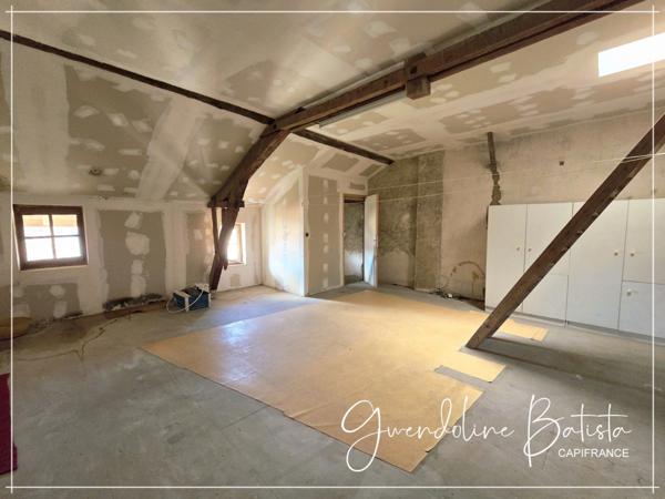 Maison de village 110m² - Terrain 100m² - Garage indépendant - CASTILLONNES (47)