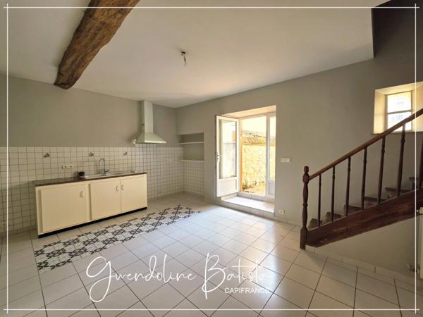 Maison de village 110m² - Terrain 100m² - Garage indépendant - CASTILLONNES (47)