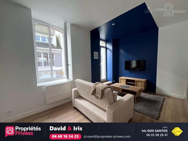 Immeuble de rapport, 3 T2 meublés loués, rénovation intégrale