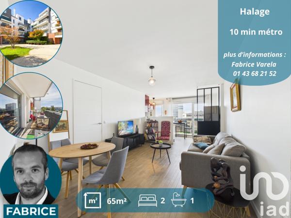 Appartement à vendre 3 pièces 65 m² Créteil