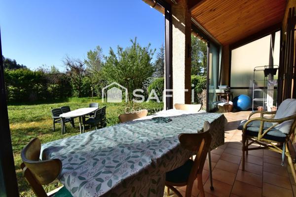 Villa T4 avec vue, véranda et garage à Digne 04