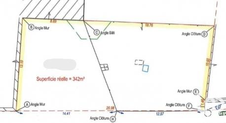 Terrain à vendre 342 m² Le Malesherbois