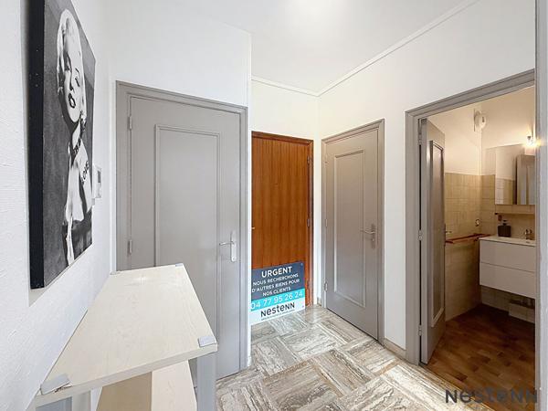 Appartement meublé et lumineux sur le Cours Fauriel