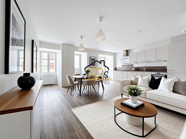 Billom (63160) Maison de ville avec terrasse et garage- Billom 63160