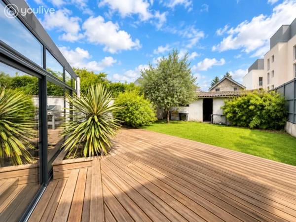 Maison 90m2 avec jardin